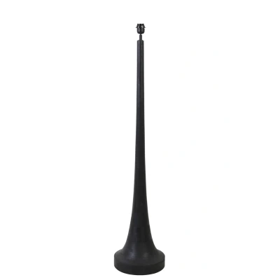 Afbeelding van Light &amp; Living Vloerlamp JOVANY 25x25x135cm Zwart