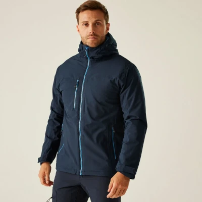 Afbeelding van Regatta Navigate Waterproof Insulated Jacket RG253 NAVY/FRENCH BLUE