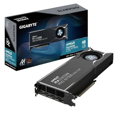 Afbeelding van Gigabyte Radeon PRO W7900 Dual Slot AI TOP (48 GB), Videokaart