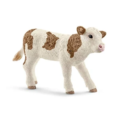 Afbeelding van Schleich farm world gevlekt vee kalf 7,5 cm