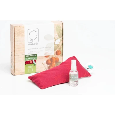 Afbeelding van Kersepitje Picolo Aromatics eucalyptus, 13 x 26 cm, inclusief aromaspray gebaseerd op etherische euc