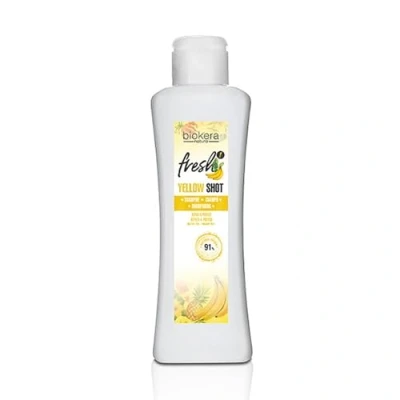 Afbeelding van SALERM De Shampoo Herstelt en beschermt Voor glanzend kroesvrij haar Biokera Fresh 300 ml zonder sulfaten parabenen