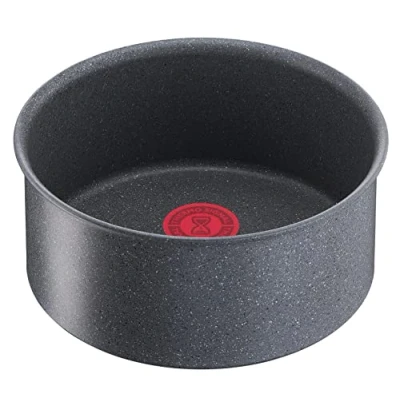 Afbeelding van Lagostina Ingenio Mineralis Green Pan Fonda Ø 20 cm, steelpan van 100% gerecycled aluminium, voor gas, oven en inductie, met kookindicator, bruikbaar afneembare handgreep