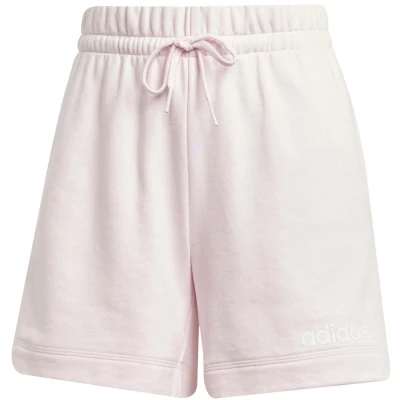 Afbeelding van adidas Sportswear Essentials Linear Korte broeken, Dames, Maat: XS, Clear pink/white