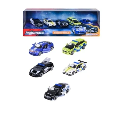 Afbeelding van Majorette Rescue World 5 pièces