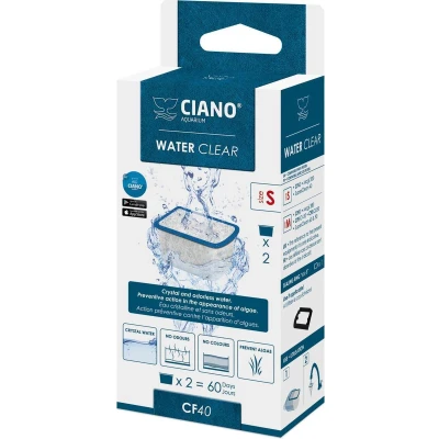 Afbeelding van Ciano Water Clear Aquariumfilter 2 stuks Small