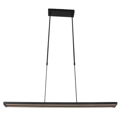 Afbeelding van Hanglamp Steinhauer Zelena LED Zwart