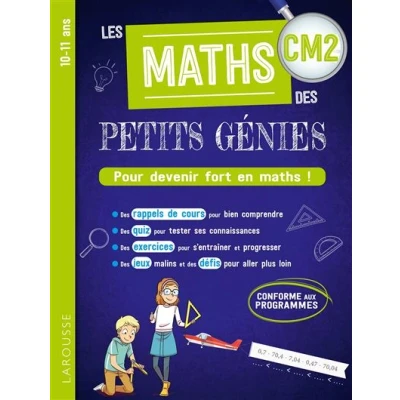 Image de Les MATHS des PETITS GENIES : Tout le CM2