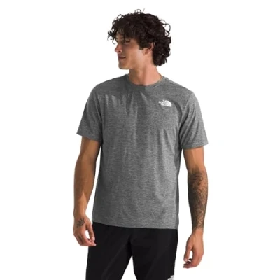 Afbeelding van The North Face TEE Sport Tshirt, Heren, Maat: XXL, Medium grey heather