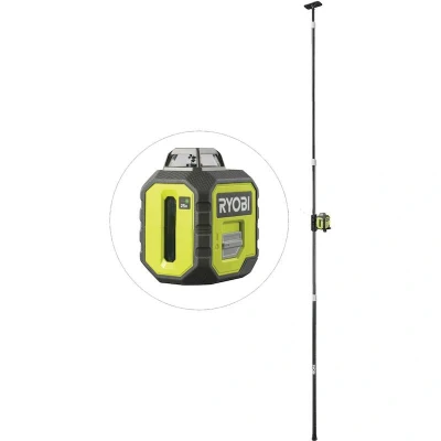 Afbeelding van Ryobi Kruislijnlaser Groen 360 inclusief RBCLTP1