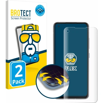 Afbeelding van BROTECT Screenprotector voor ASUS ZenFone 8 Folie Beschermfolie transparant volledig dekking (2 Stuks)