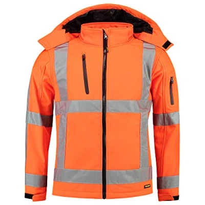 Afbeelding van Tricorp Hi Vis Softshell Jas RWS 403003 Oranje Maat XS