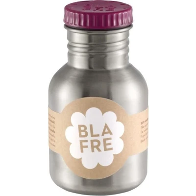 Afbeelding van Blafre Stalen drinkfles 300ml Plum Red