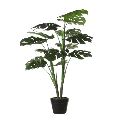Afbeelding van Monstera Kunstplant H100 x Ø70 cm Groen