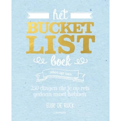 Afbeelding van Het Bucketlist boek voor op reis
