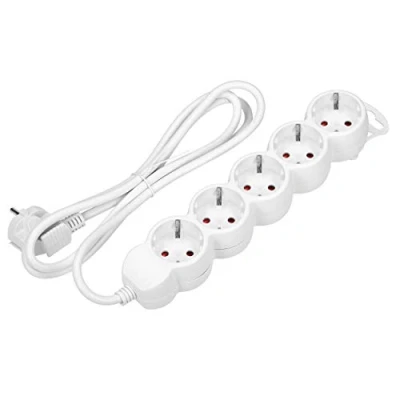 Afbeelding van ORNO 5 voudige stekkerdoos met kinderbeveiliging 2300 W (3 m)