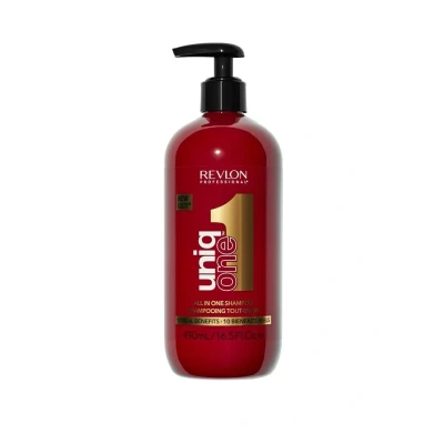 Afbeelding van Revlon Uniq One All in Hair Shampoo 490ml Haibu by Kapperskorting.com