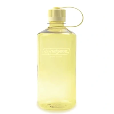 Afbeelding van Nalgene Narrow Mouth Bottle drinkfles 1000ml BPA free SUSTAIN Butter
