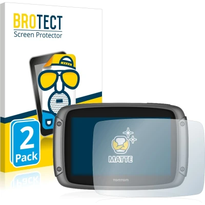 Afbeelding van BROTECT Screenprotector voor TomTom Rider 50 Folie Beschermfolie matte (2 Stuks)