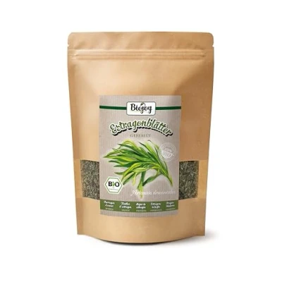 Afbeelding van Biojoy Biologische dragonthee (250 g), gedroogd en getritureerd, Dragonbladthee (Artemisia dracunculus)