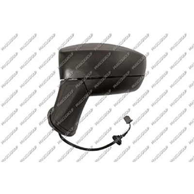 Afbeelding van Buitenspiegel Prasco FD7507114 Links zwart Electrisch niet getint, Bol vormig FORD: Ecosport Mk2
