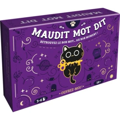 Afbeelding van Kaartspellen Asmodee Maudit Mot Dit (FR)