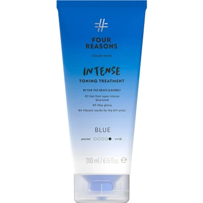 Afbeelding van Four Reasons Intense Toning Treatment Blue Masker 200ml Kleur Opfrissen