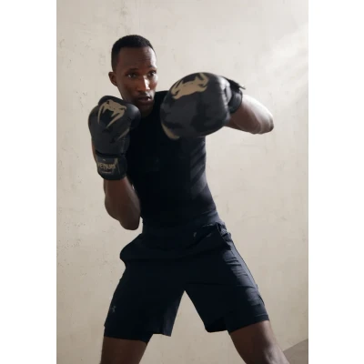 Afbeelding van Venum Impact Boxing Gloves Unisex Bokshandschoenen, Maat: 16oz, Dark camo/sand