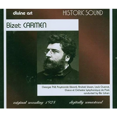 Afbeelding van Georges Thill, paris Opera Chorus &amp; Orchestre Symphonique De Bizet: Carmen, Complete (1927) (2 CD)