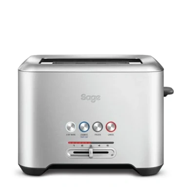Afbeelding van Sage Appliances Bit More STA720 broodrooster met 2 schijven, geborsteld roestvrij staal