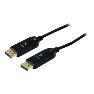 Afbeelding van Exertis Connect DisplayPort 1.4 glasvezel hybride kabel, 8K, St./ St., 10,0 m (10 m, DisplayPort), Videokabel