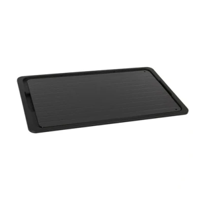 Afbeelding van Dienblad Percutti Ontdooifunctie Zwart 39 x 23 cm (2 Stuks)