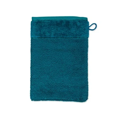 Afbeelding van MÖVE Bamboo Luxe washandje, 15 x 20 cm, Made in Germany, 60% katoen / 40% viscose van bamboepulp, Deep Lake (blauw)