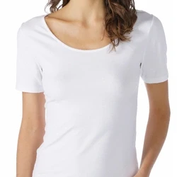 Afbeelding van mey Tshirt Serie Cotton PURE Hemd, Dames, Maat: 40, Weiss