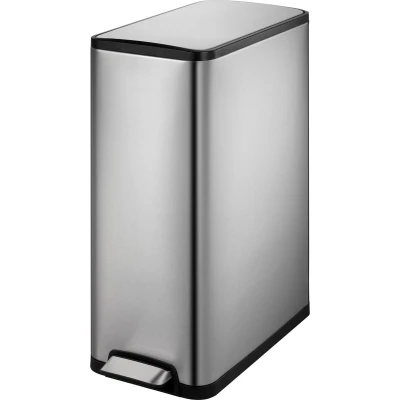 Afbeelding van Pedaalemmer Ecoslim 2x20 L matzilverkleurig