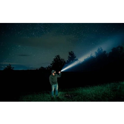 Afbeelding van Flashlight Zaklamp Supfire C8 H, USB, 950lm, 500m