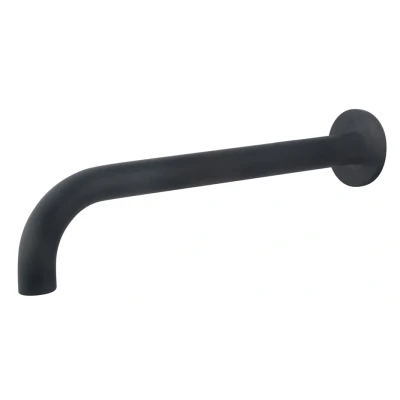Afbeelding van Wiesbaden inbouw uitloop rond 30cm 1/2&#039;&#039; mat zwart
