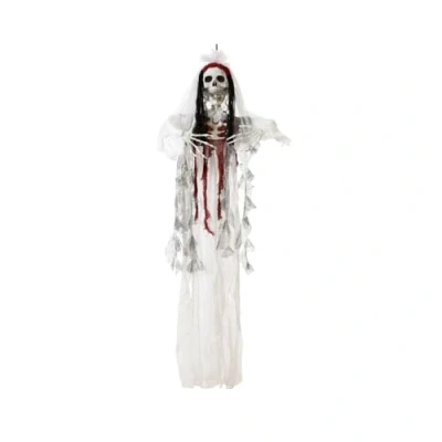 Afbeelding van Halloween Decoraties Lijk Bruid Skelet 160 x 116 cm