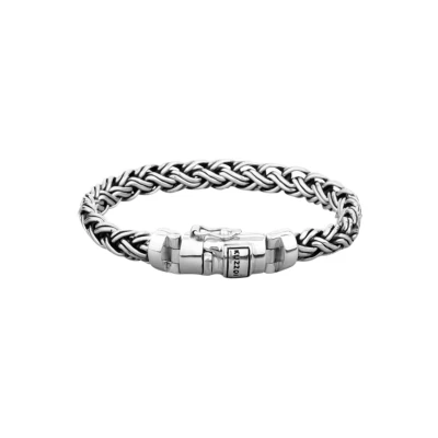 Afbeelding van Kuzzoi Chunky Armband, Heren, Maat: 21, Silver