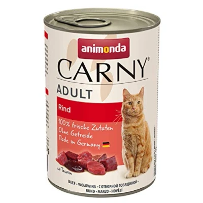 Afbeelding van ANIMONDA Carny Adult Beef nat kattenvoer 400 g