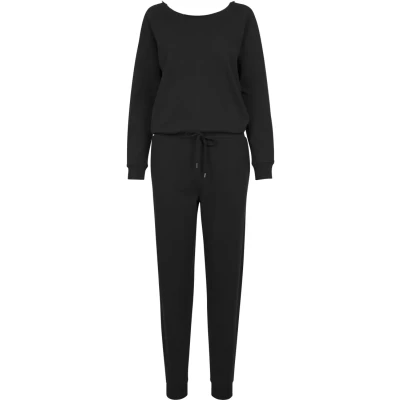 Afbeelding van Urban Classics LONG Sleeve Jumpsuit, Dames, Maat: XS, Black