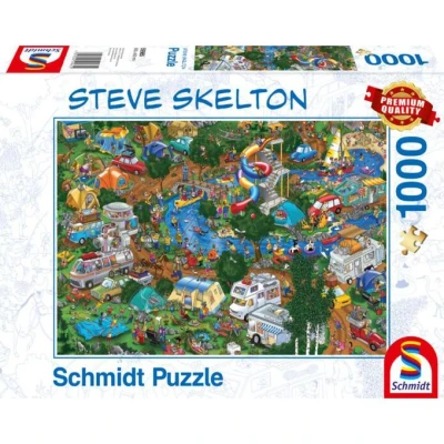 Afbeelding van Schmidt Spiele 59965 Steve Skelton, Time Out from Everyday Life, puzzel 1000 stukjes