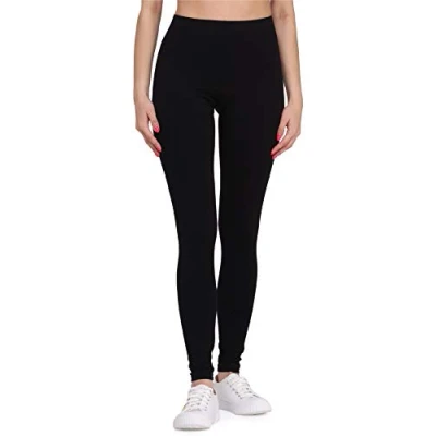 Afbeelding van Bellivalini BLV BLV50 147 LE Dames Leggings Sport Vrijetijdsbroek Lang Viscose Sporbroek Yogabroek Zwart S