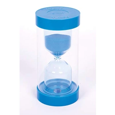 Afbeelding van TickiT ColourBright 92117 zandloper, 5 minuten, maat 10, blauw