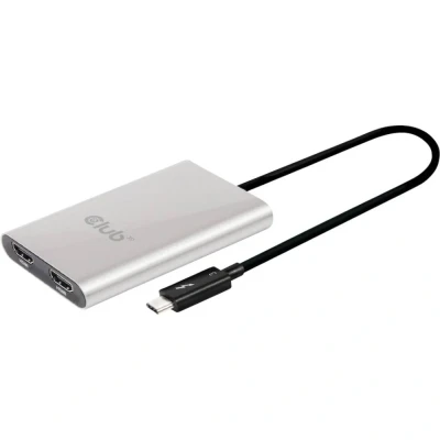 Afbeelding van Club 3D Thunderbolt 3 to Dual HDMI 2.0