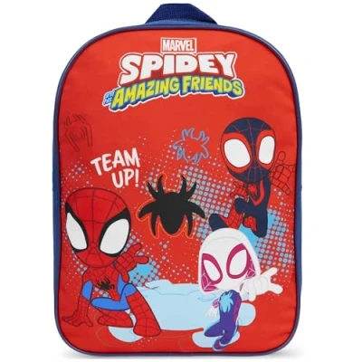 Afbeelding van Get Trend Rugzak voor kinderen, kleuterschool, peuter, 2, 10 jaar, schooltas, meisjes, jongens, kindertas, lunch, rugzak, reizen, sport, Spidey rood