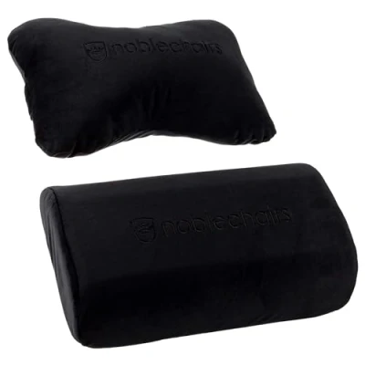 Afbeelding van Noblechairs Kussenset nek en lendensteun voor Epic, Icon, Hero gamestoel zwart/zwart
