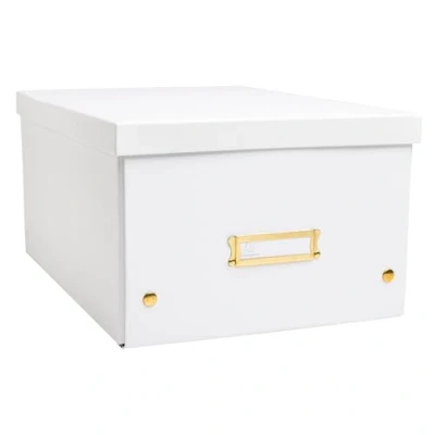 Afbeelding van Exacompta 62358E 5x Boite rangement à plat A4+ blanc