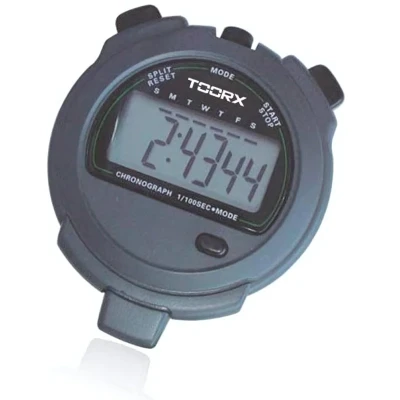 Afbeelding van Toorx Fitness Stopwatch Digitaal Professioneel Zwart Grijs Kunststof