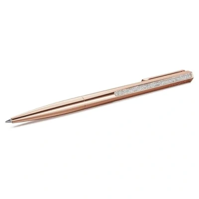Afbeelding van Swarovski Crystal Shimmer balpen, roségouden tint, afwerking